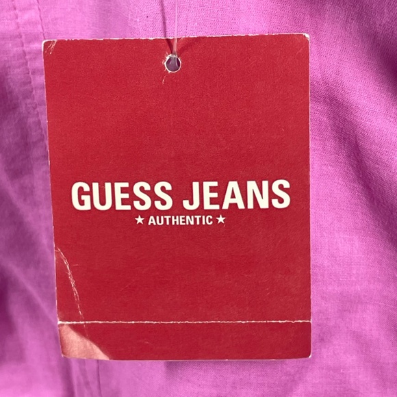 NEW Guess Skirt Womens 26 pink cotton colorful casual - Picture 3 of 8